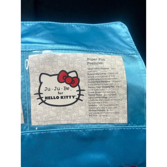 Ju Ju Be x Hello Kitty Diaper Bag Better Be Prepared Tick Tock Shoulder Strap - Picture 3 of 16